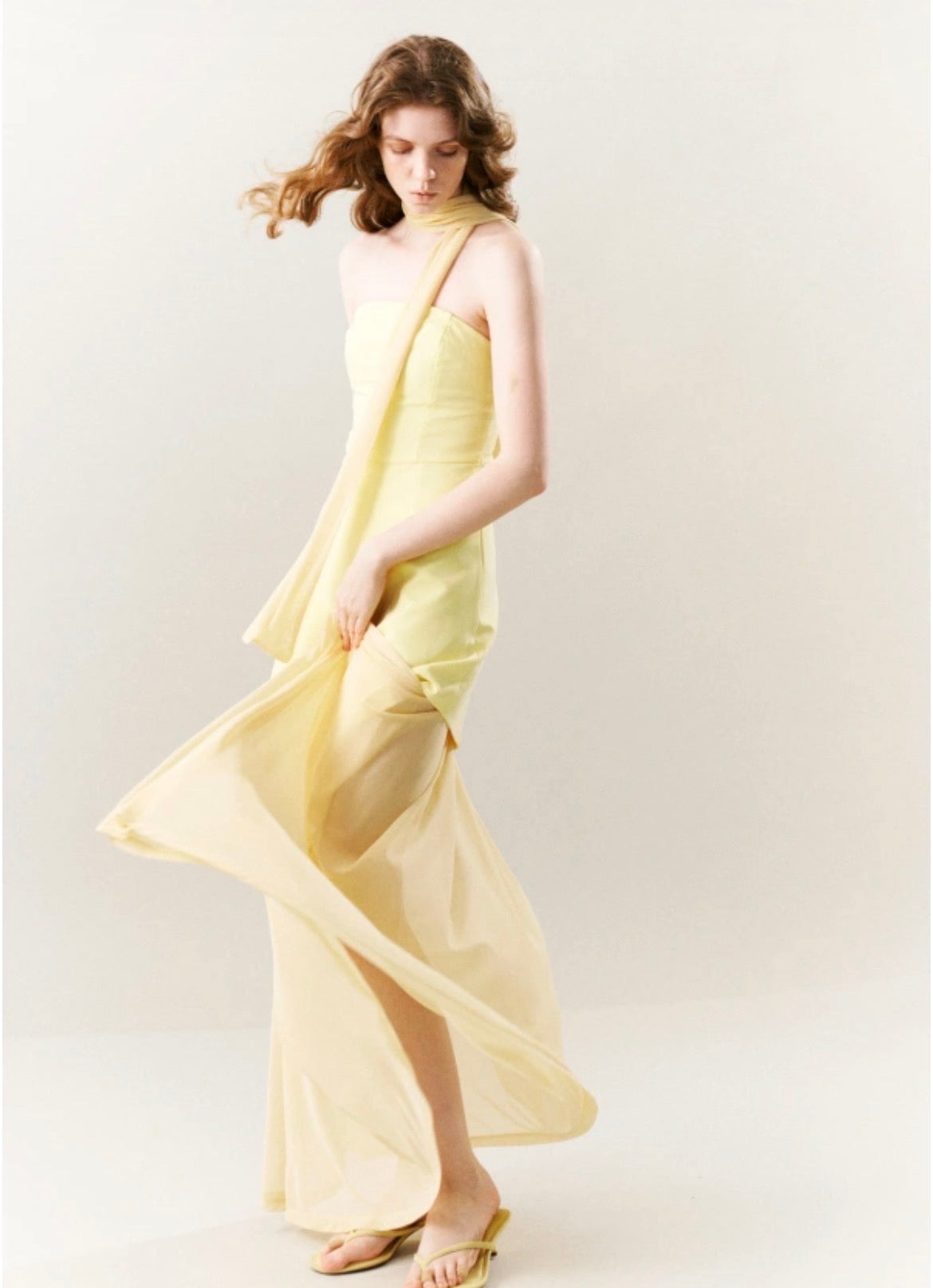 Lumina Dress With Mesh Skirt