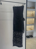 Strapless Lace Dress