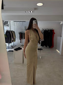Amira Maissy Collection Dress Gold