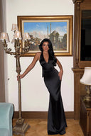 Vicky Satin Maxi Dress