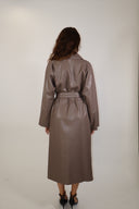 Maxi Leather Coat