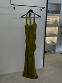 Maxi Dress With Cut Detail ￼