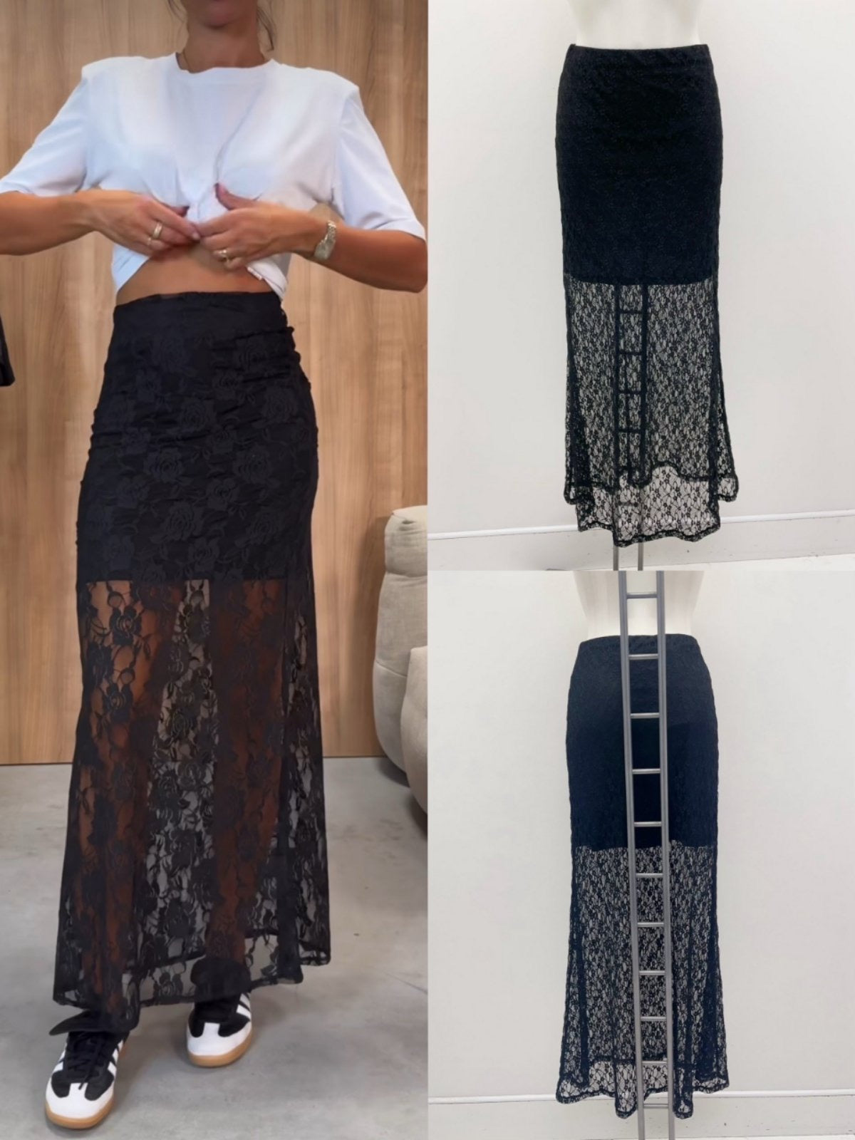 Viral Lace Skirt