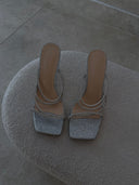 Silver Sparkly Heels