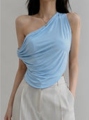 Oval Backless Top
