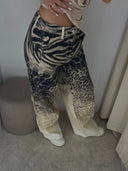 Zebra Print Jean
