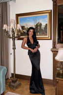 Vicky Satin Maxi Dress