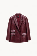 Lumina Leather Blazer