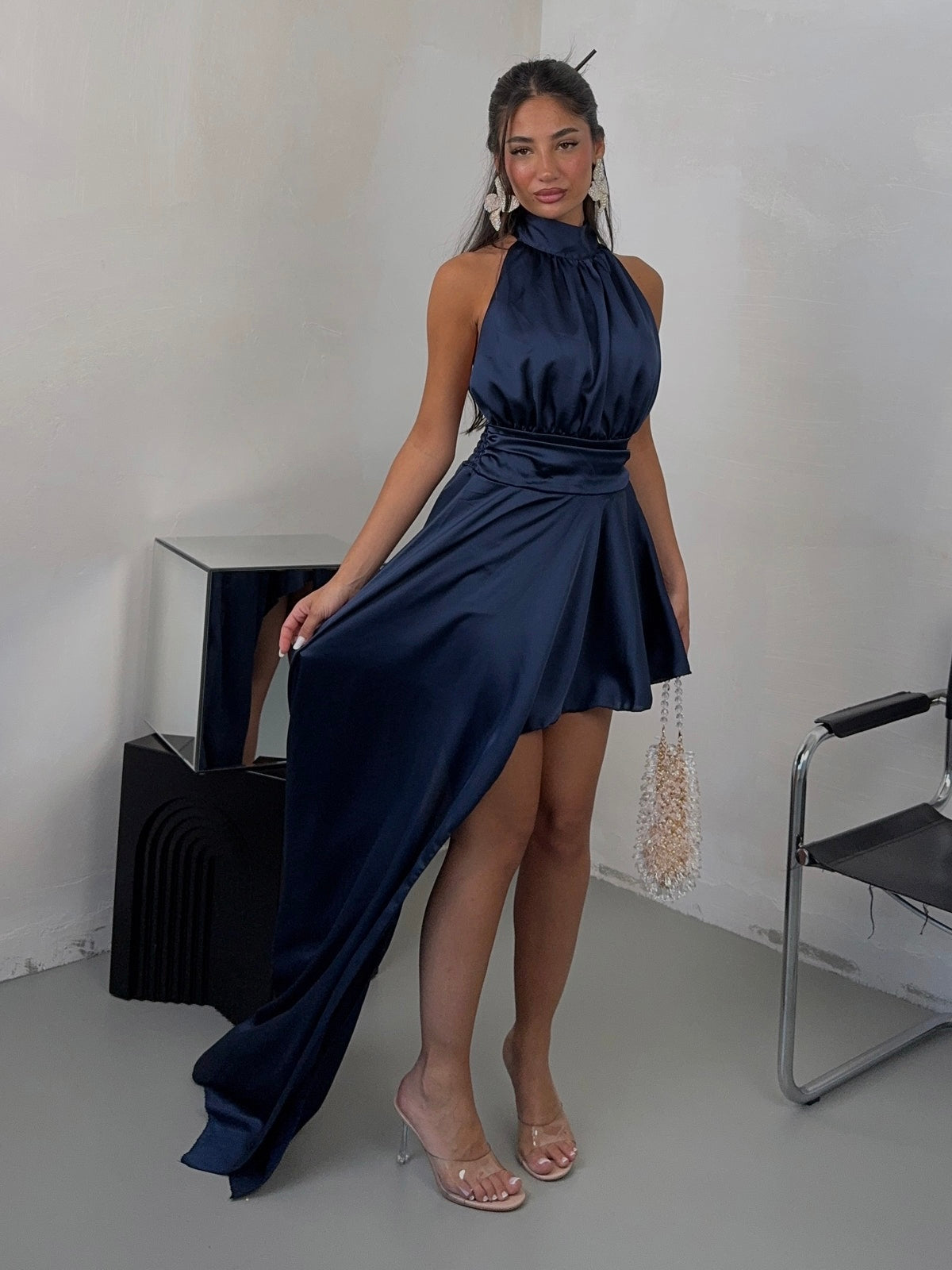 Satin Dress