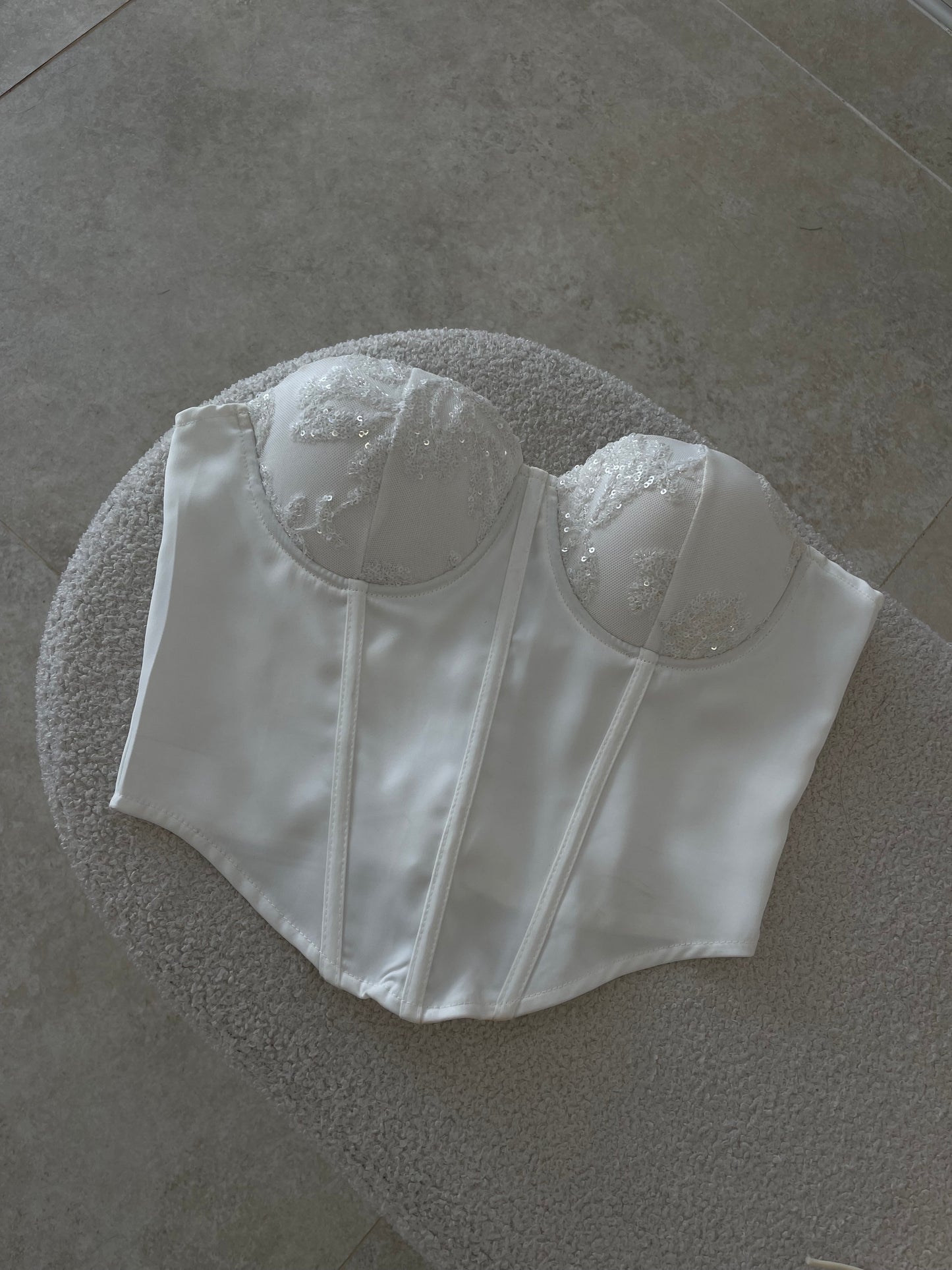 White Corset 26265