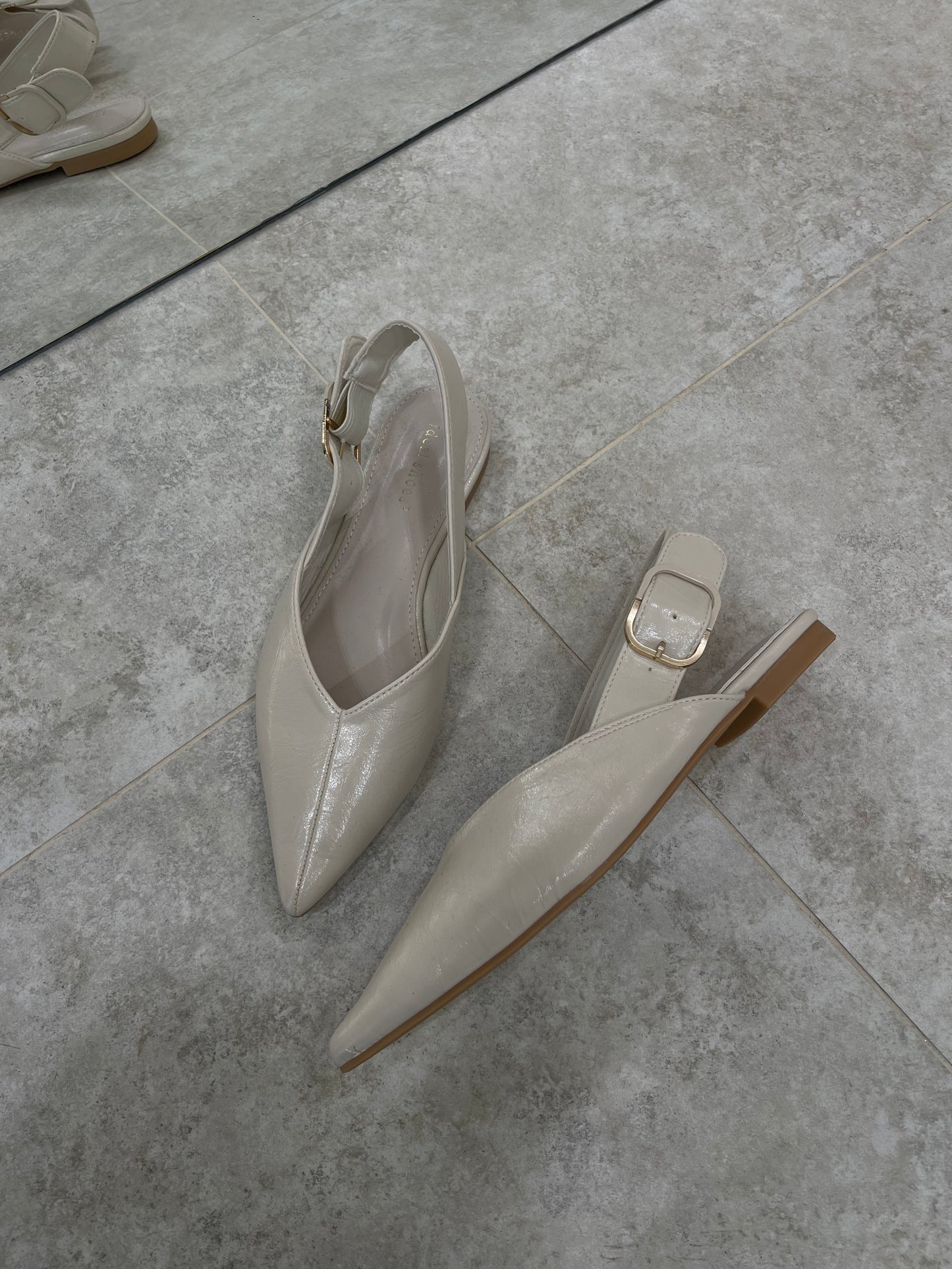 Beige Flats