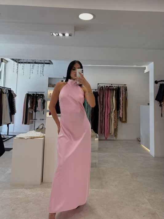 Maxi Satin Dress