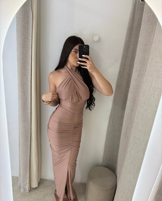 Emilia Maissy Collection Dress Dusty Pink