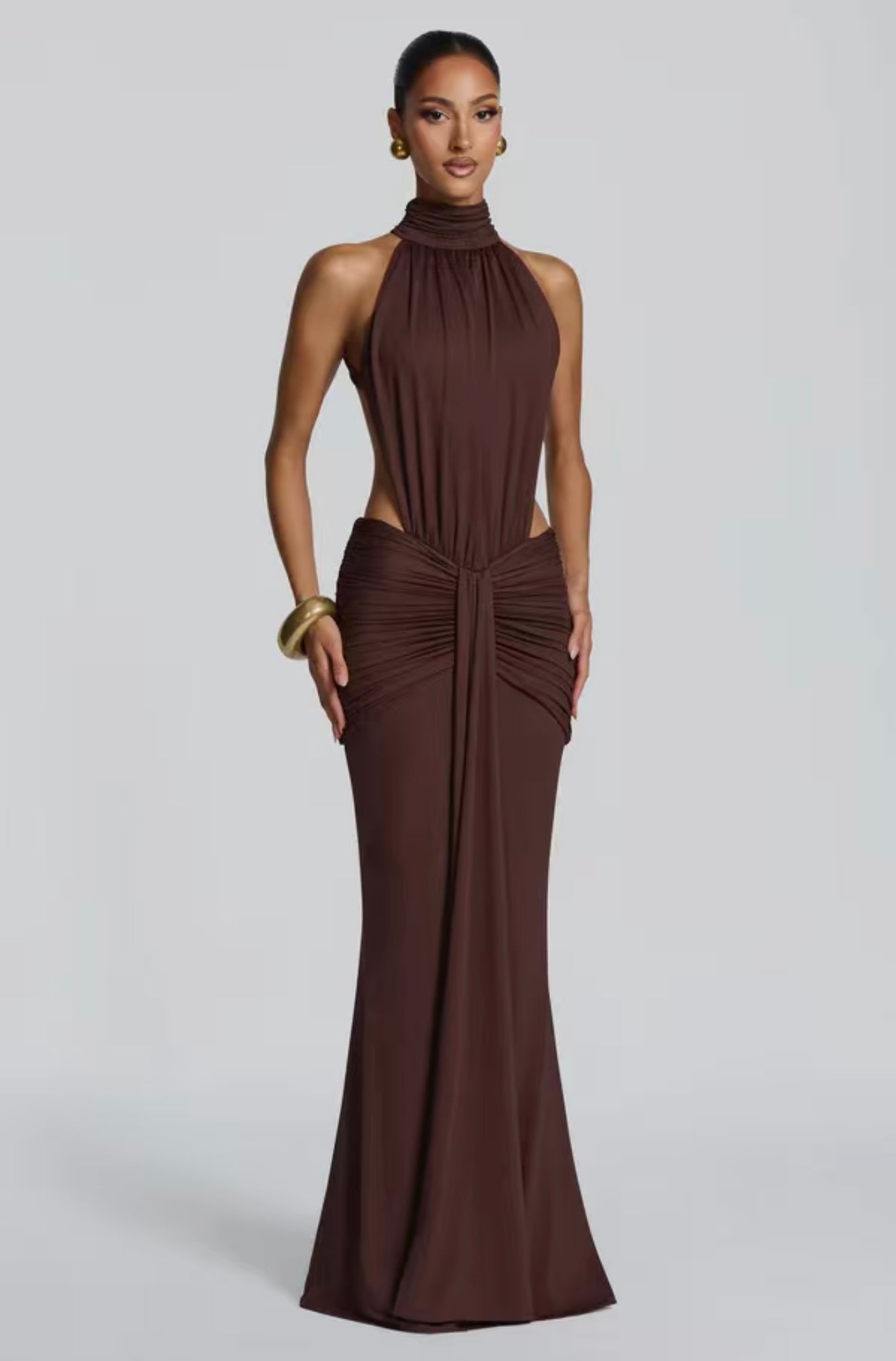Maxi V Dress