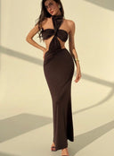 Maxi Open Back Dress