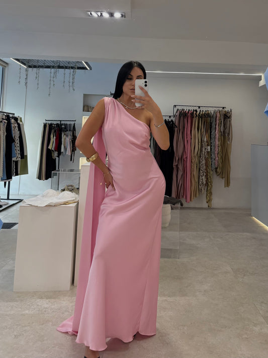 Maxi Satin Dress