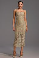 Cienna Exclusive Gold Dress