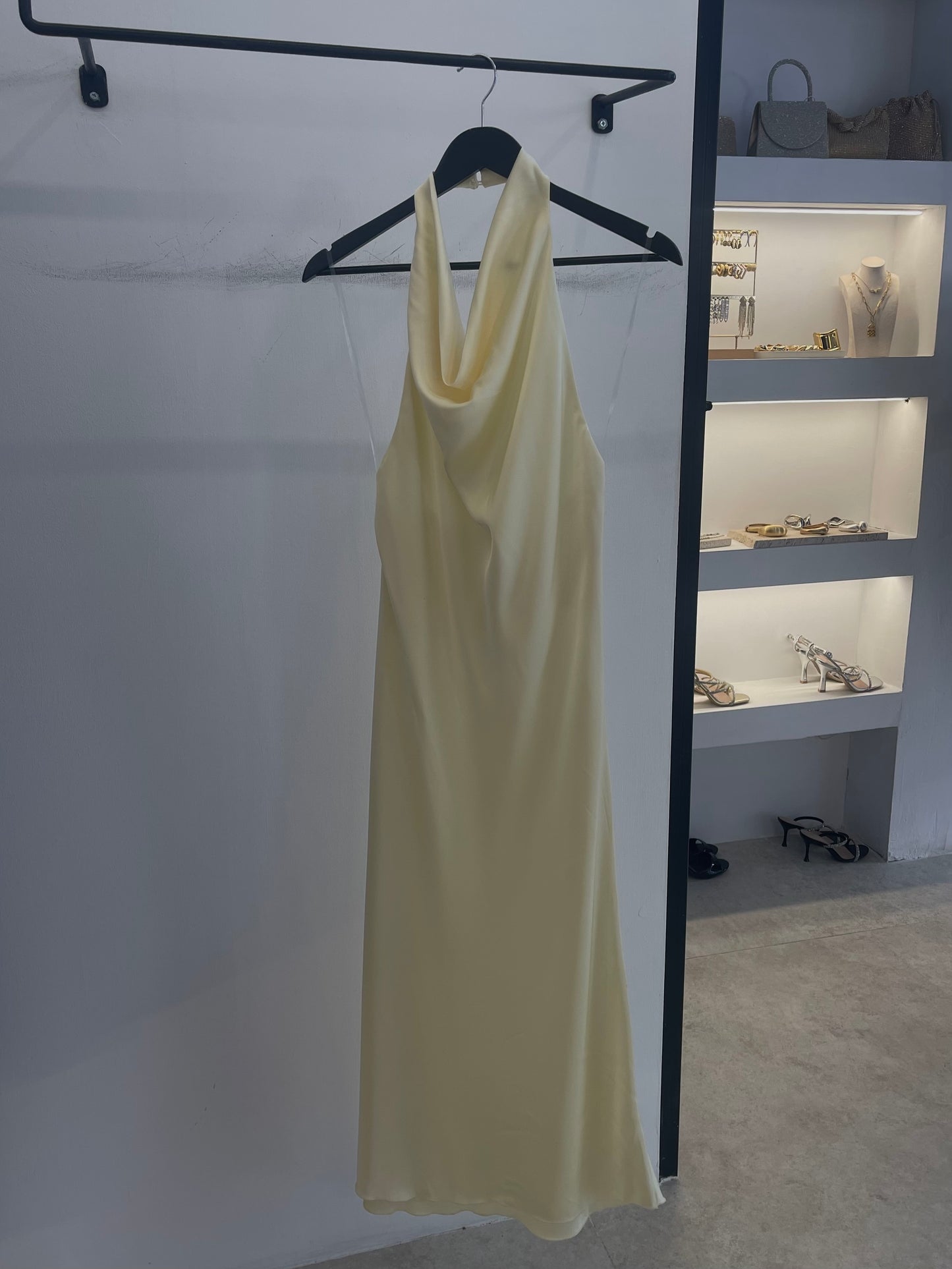 Midi Satin Dress