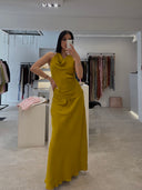 Satin Skirt Set
