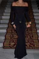 Fenia Long Sleeve Dress Black
