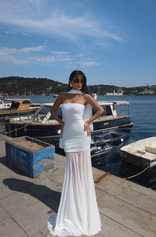 Julia Dress White