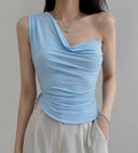 Oval Backless Top