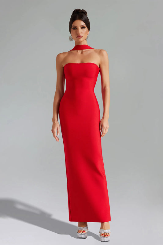Heleina Red Exclusive Dress