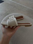 Beige Flats