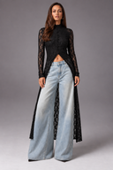 Long Lace Top