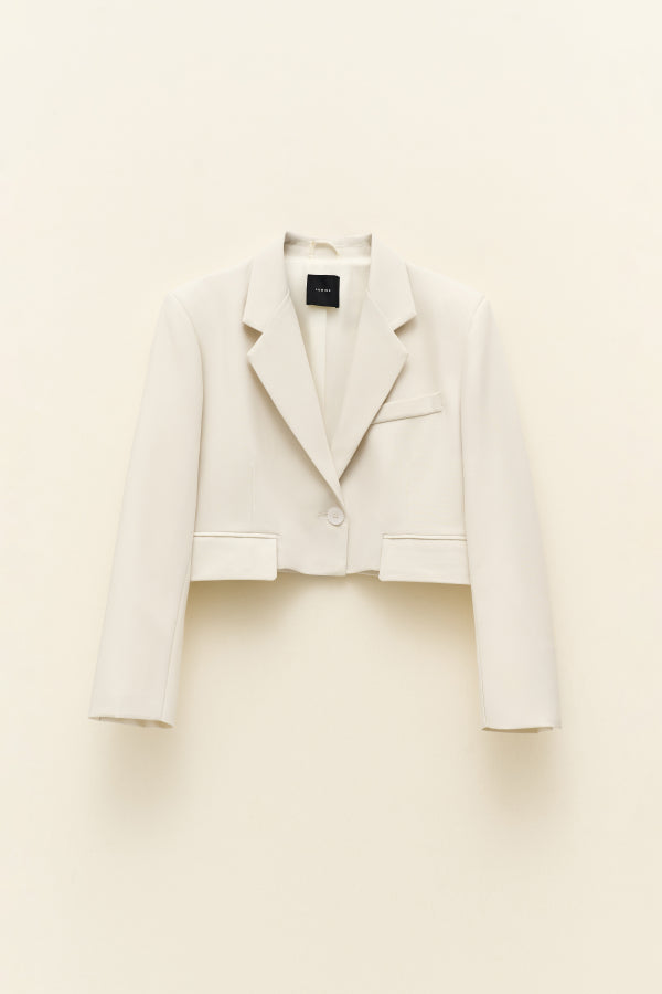 Lumina Crop Blazer