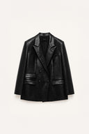 Lumina Leather Blazer