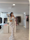 Polka Dot Kimono Set