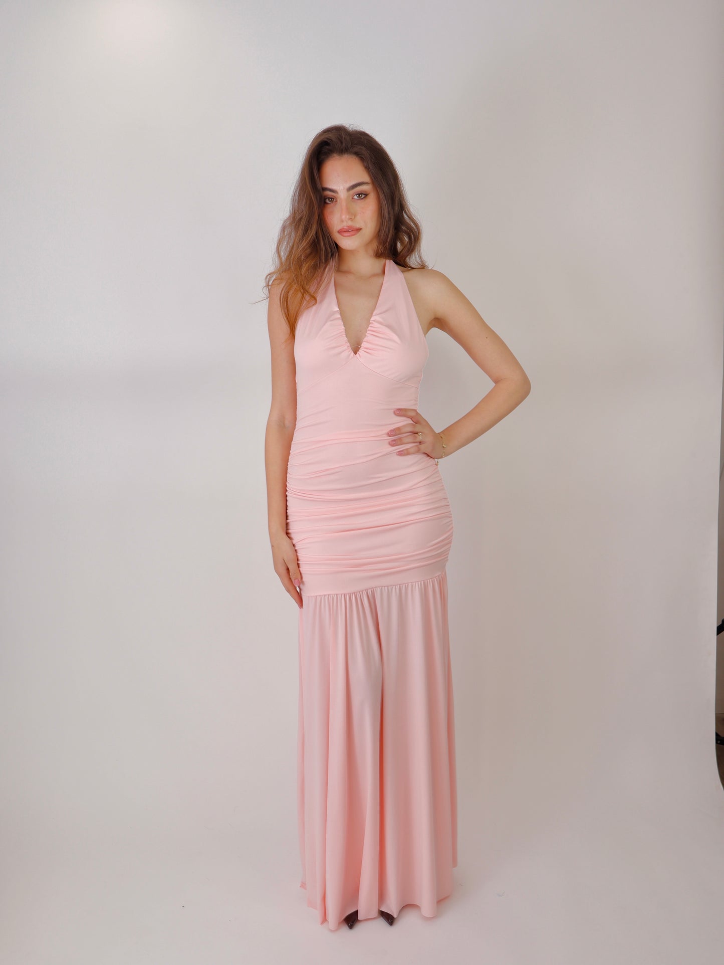 Maxi V Dress