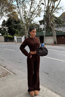 Eva Knitted Set Black