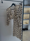 Polka Dot Kimono Set