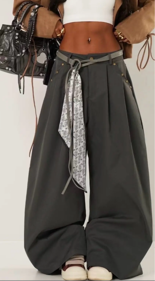 New Classic Belted Pants