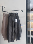 Leather Balloon Pants