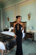 Black Oval Dress