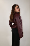 Belted Leather Jacket