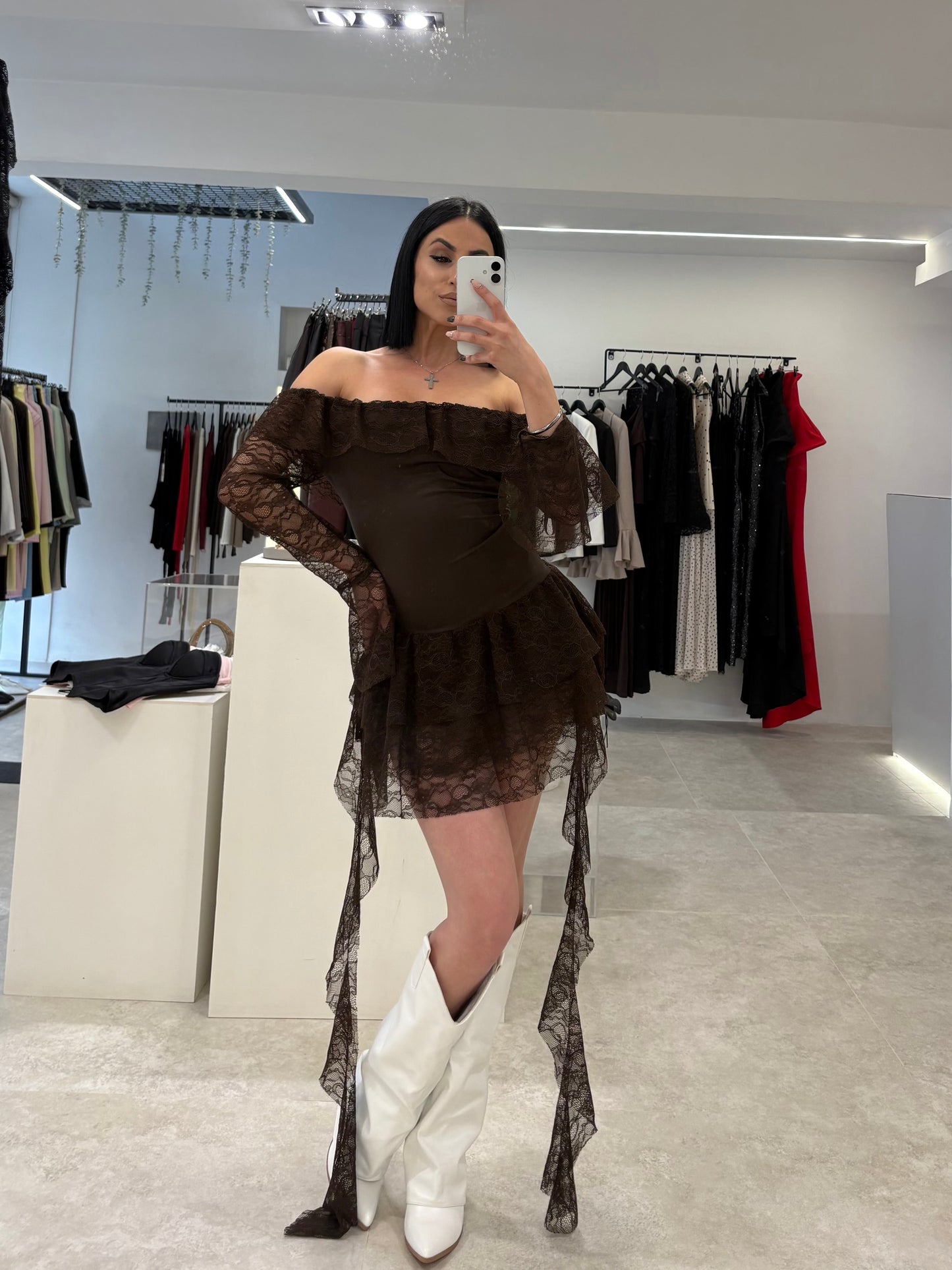 Mini Lace Dress