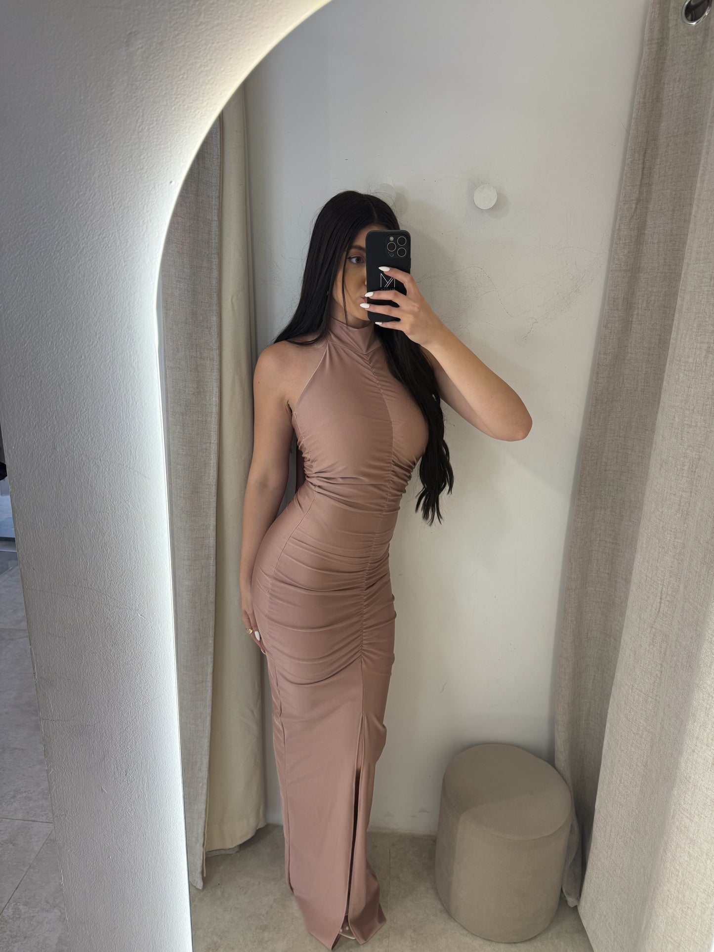 Carolin Maissy Collection Dress Dusty Pink
