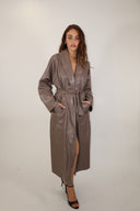 Maxi Leather Coat