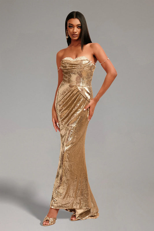 Emy Gold Exclusive Dress