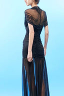 Lumina Maxi Mesh Dress