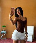 Brown Corset