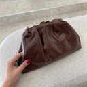 Vinyl Clutch Bag