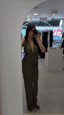 Emilia Maissy Collection Dress Khaki