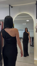 One Shoulder Jumpsuit
